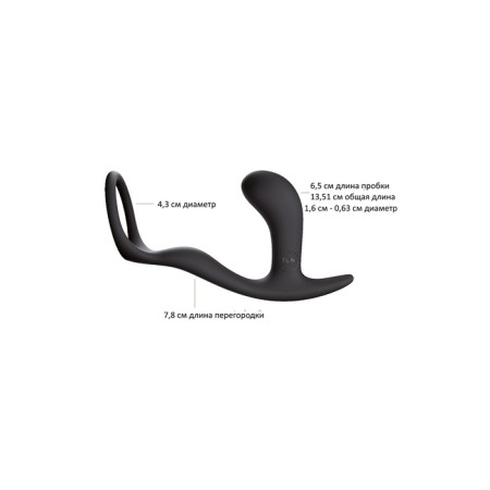 FUN FACTORY BOOTIE RING, Black color