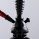 Hookah "Medrissa", 28 cm, 1 pipe, matte flask, black mine