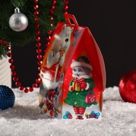 Gift box "Sweet Happiness", house, 12 x 8.5 x 17.5 cm-2