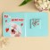 Milk chocolate "World is beautiful" in a postcard, 5 g.