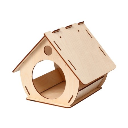 Bird feeder "Barrel", 12.5 × 16 × 18 cm, Greengo-10