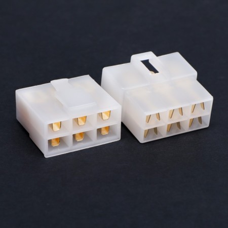 Car connector, dj7061-6.3-11/21, 6 contacts, set 5 pcs-2