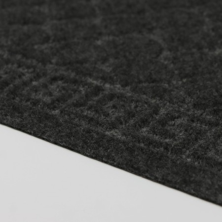 Walker -tiping rug "scales", 40 × 60 cm, gray color-3