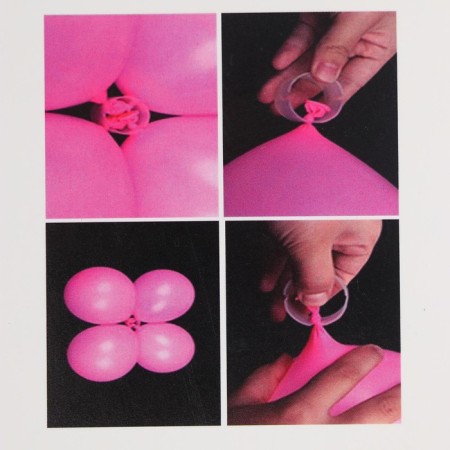 Garland from balloons, 3 meters, with a holder-6