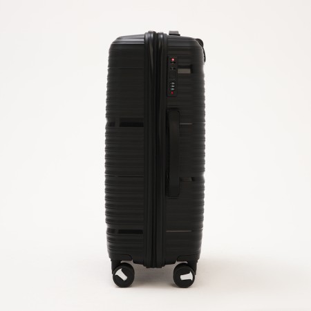 Middle suitcase 24 ", lightning department, code castle, 4 wheels, black color-2