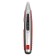 A universal trapezoidal knife 18mm, fixator, 3 pieces of spare blades, zinc-alloy, top