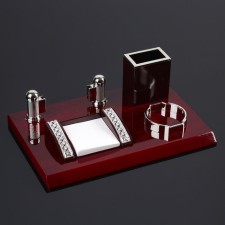 Table set 4V1 with a business card holder, mix