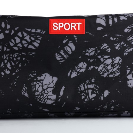 Sports bag, Textura, average size, color gray-4