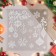 Stickers on the windows "New Year" snowflakes, toys, 38x30 cm