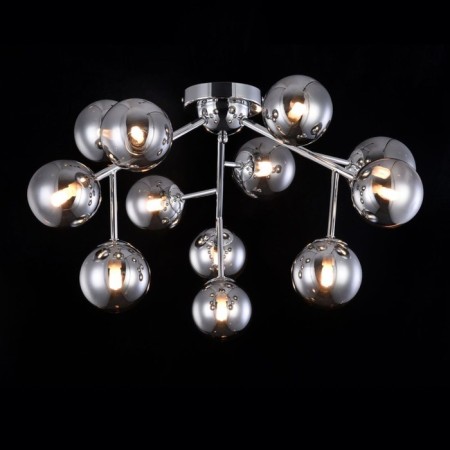 Chandelier Dallas 12x28W G9, chrome 60x60x17.5 cm-1