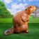 Garden figure "Beaver" Big 24x38x43cm