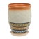 Flower pot "Ficus 2" Mosaic white mix 12l