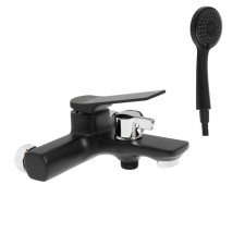 ACCOONA A63122F bath mixer, single -leaf, short spout, black