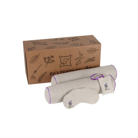 Set "Antistress": roller, pillow on the eyes, aroma