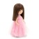 Sophie soft doll "In a pink dress with roses", 32 cm