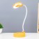 Bloom table lamp LED 3W AKB USB yellow 11.5x13x45 cm Risalux