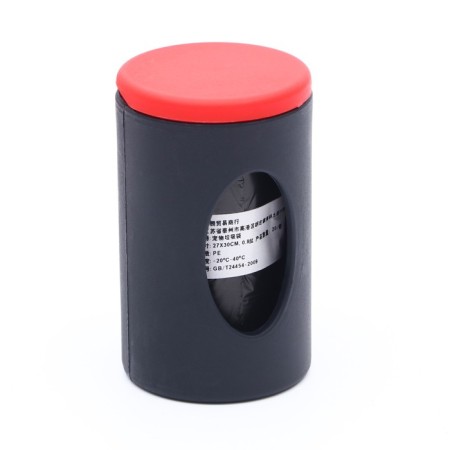 Diil roulette, 8 m, up to 50 kg, tape, rubberized pen, red with black-7