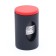 Diil roulette, 8 m, up to 50 kg, tape, rubberized pen, red with black