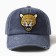 Men's cap Minaku "Leopard", Blue color, rr 56-58