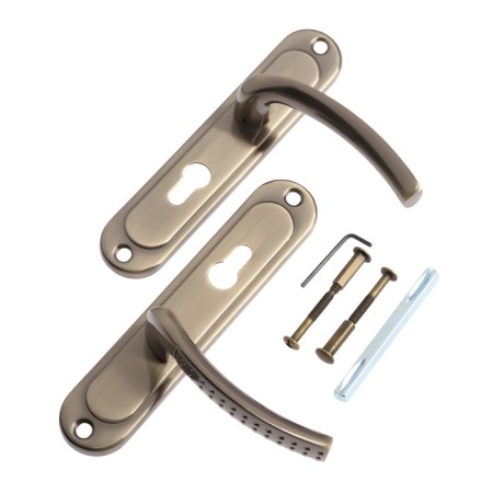Lockland 003 strap handles, m/o 55 mm, bronze color-4