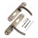 Lockland 003 strap handles, m/o 55 mm, bronze color