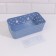 Organizer for storage, hinged, 1 section, with adhesive hooks, 21.5 × 11.5 × 7.5 cm, color mix