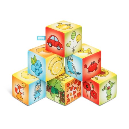 Set of soft cubes "ABC of Color"