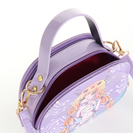 Bag's bag with lightning, lilac color-2