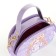 Bag's bag with lightning, lilac color
