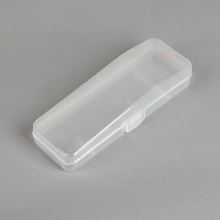 Academician for razor, with a lid, 15 × 5 × 3 cm, the color is transparent-2