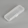 Academician for razor, with a lid, 15 × 5 × 3 cm, the color is transparent