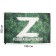 The flag z “We don’t throw our own”, 90 x 135 cm, polyester silk, without a pole, camouflage
