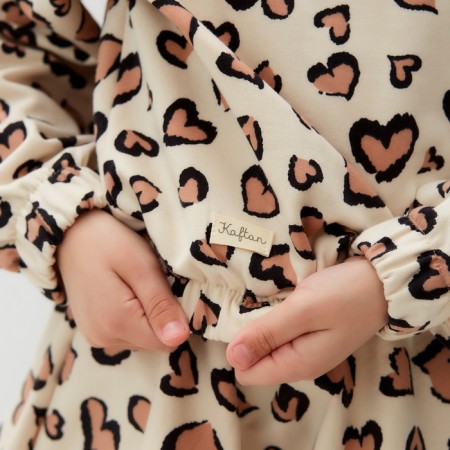 Kidshot (sweatshirt and skirt) KAFTAN LEO LOVE R.34 (122-128)-3