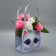 Carries for flowers "Kisa", 14 × 10 × 9 cm