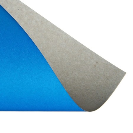 Cardboard of color A4, 190 g/m2, non -nominated, blue, price for 1 sheet-1
