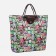 Lightning bag, folding, green color