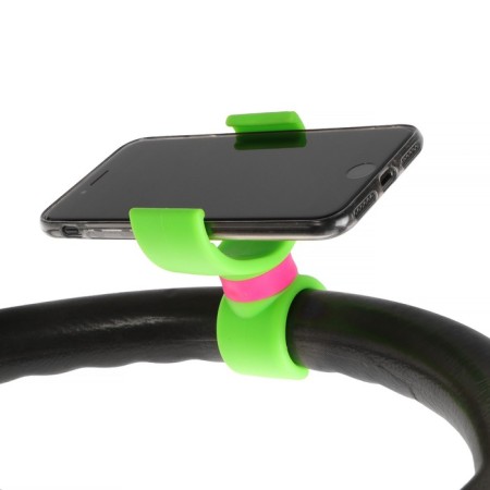Phone holder on the steering wheel, rotary, mix-1