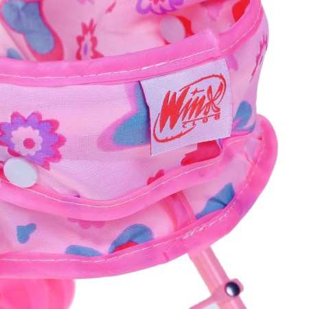 Walking cabbage stroller with accessories, Winx, metal-8