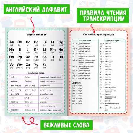 Dictionary for recording English words English Notebook, 52 p.-2