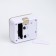Clock - HELL WITHOOL "Classic" with backlight, discrete move, 8.5 x 7.5 cm, aa