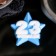 Figure soap "February 23 on the star" Small, Blue with Bely, 15g