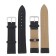 Solomon watch strap, 20 mm, eco-leather, L-20 cm, black