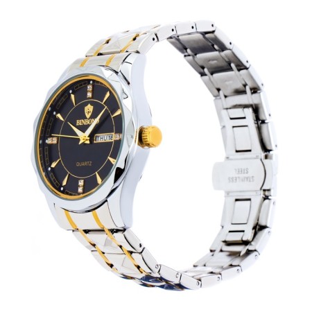 Men's wristwaters, with a calendar, D-4.2 cm, strap L-26 cm, 3 atm-4