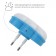 Non-light nightlight NN-605-LS-W into a socket with a light sensor, white color