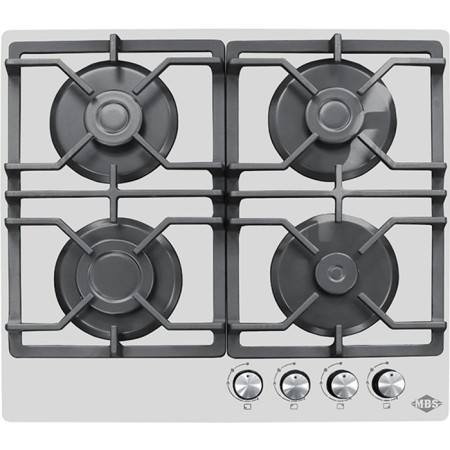 Hon surface MBS PG-611WH, gas, 4 burners, mechanical. Management, white