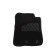 Pile rug for Toyota Land Cruiser 200, 2012-, black