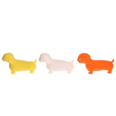 Mick anti -stress pulling "Dachshund", with sand, Mix color, in showbox-6
