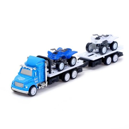 Inertia "carrier" truck with 2 ATVs, mix-4