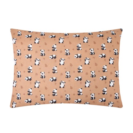 Pillowcase Ethel Lazy Panda 50x70 cm, 100% cotton, calico