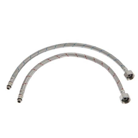 Accoona A96103 shell mixer, single -leaf, with a nut, stainless steel, satin-2